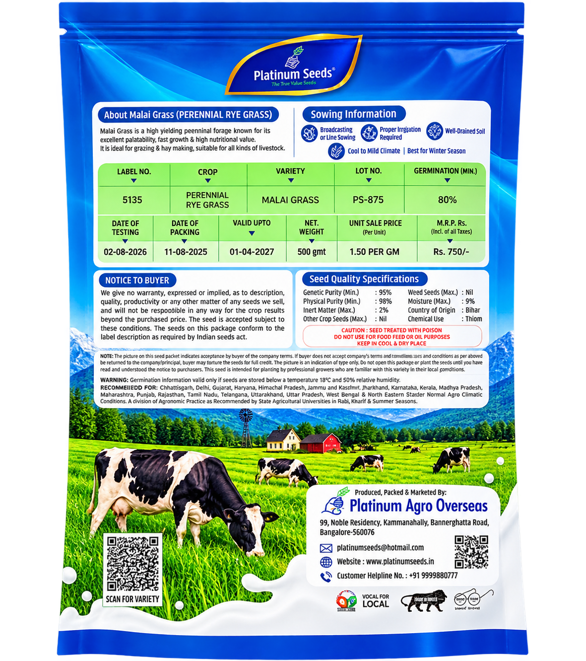 Buy: Perennial Rye Grass