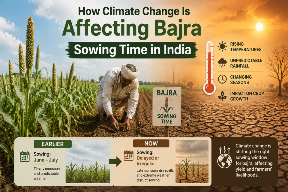 bajra sowing time in India