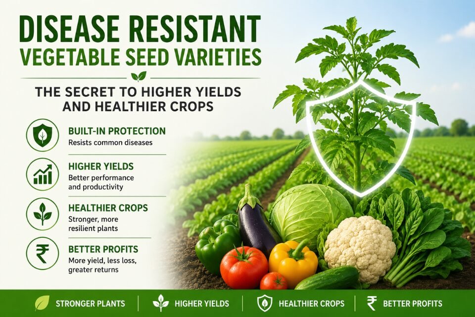 Disease Resistant Vegetable Seed Varieties